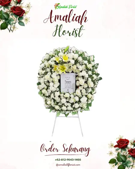 Krans Bunga Duka kutawaluya